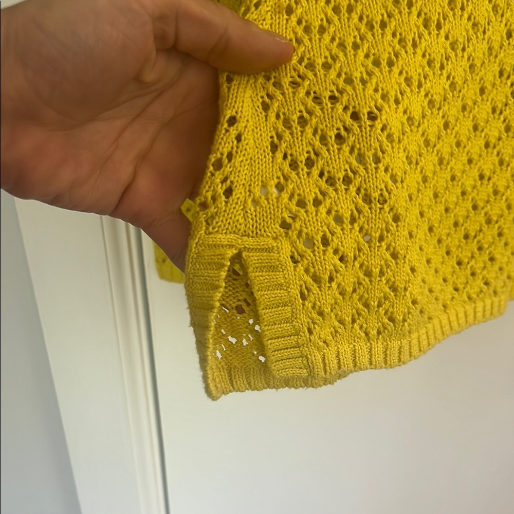 Athleta Crochet Hooded Sweater - Picture 6 of 8